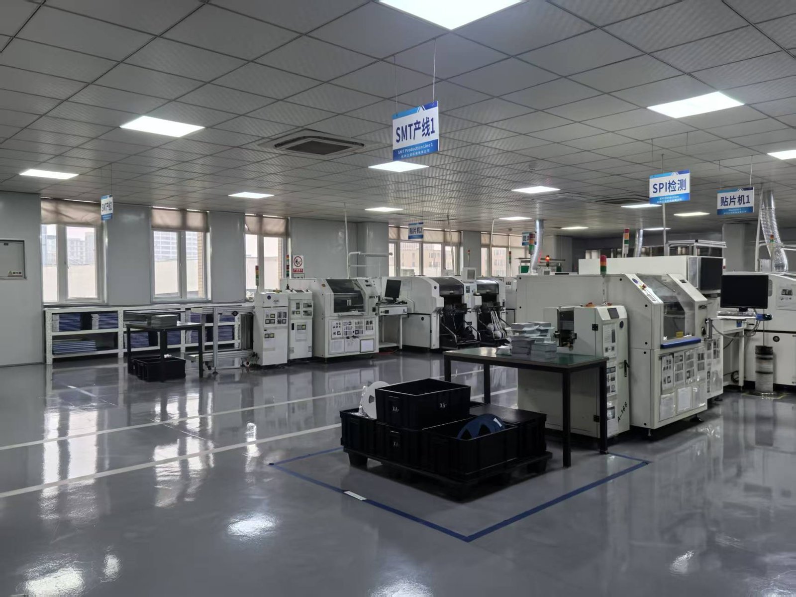 Zhuye elevator factory interior